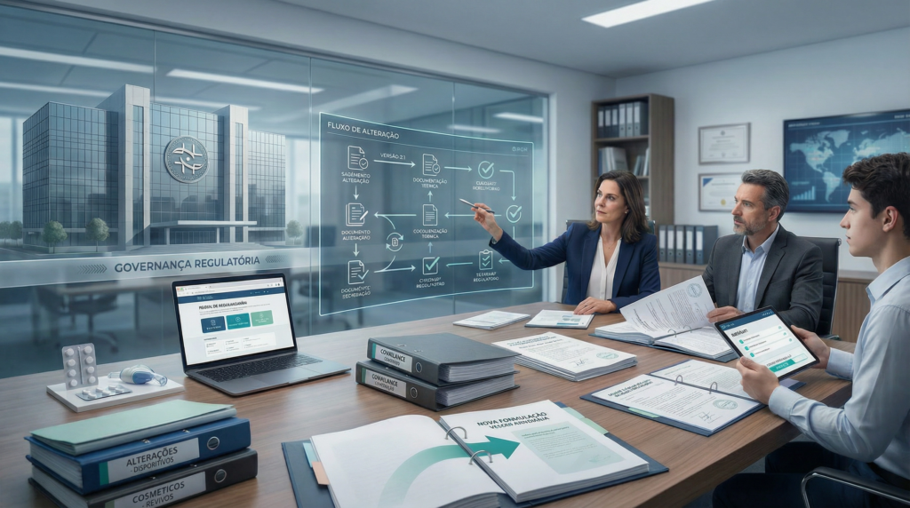 Alterações pós-registro na ANVISA