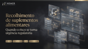 Quando o recolhimento de suplementos alimentares deixa de ser risco e passa a ser urgência regulatória
